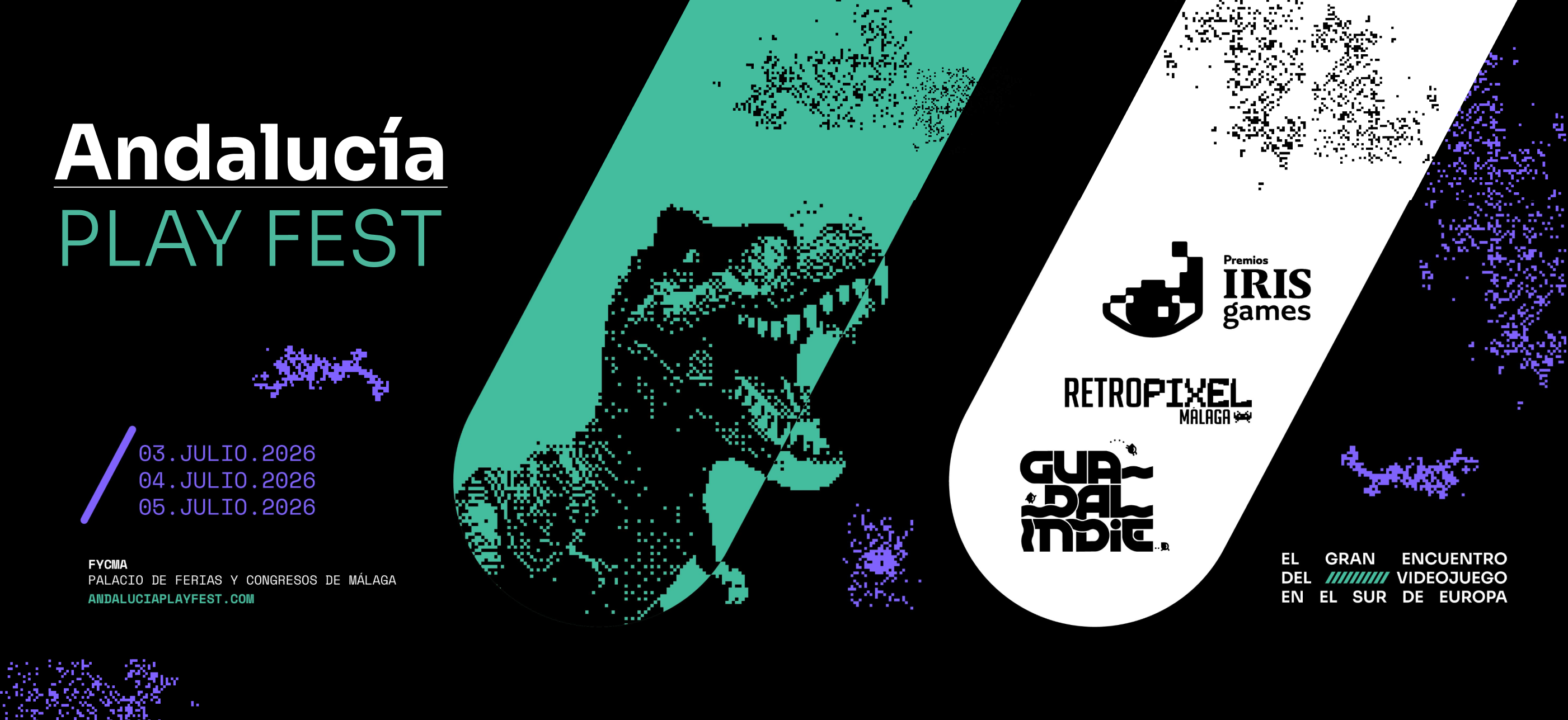 Andalucía Play Fest - Del 3 al 5 de julio de 2026, FYCMA Málaga